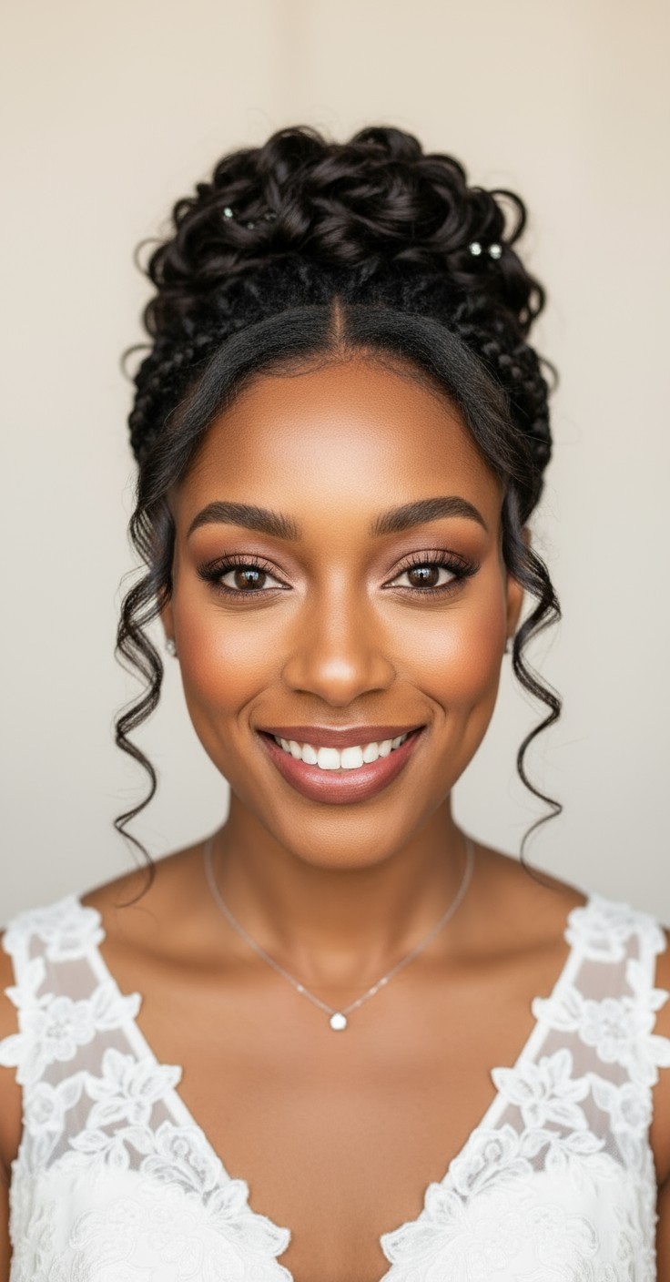 After Wedding Updo Loose